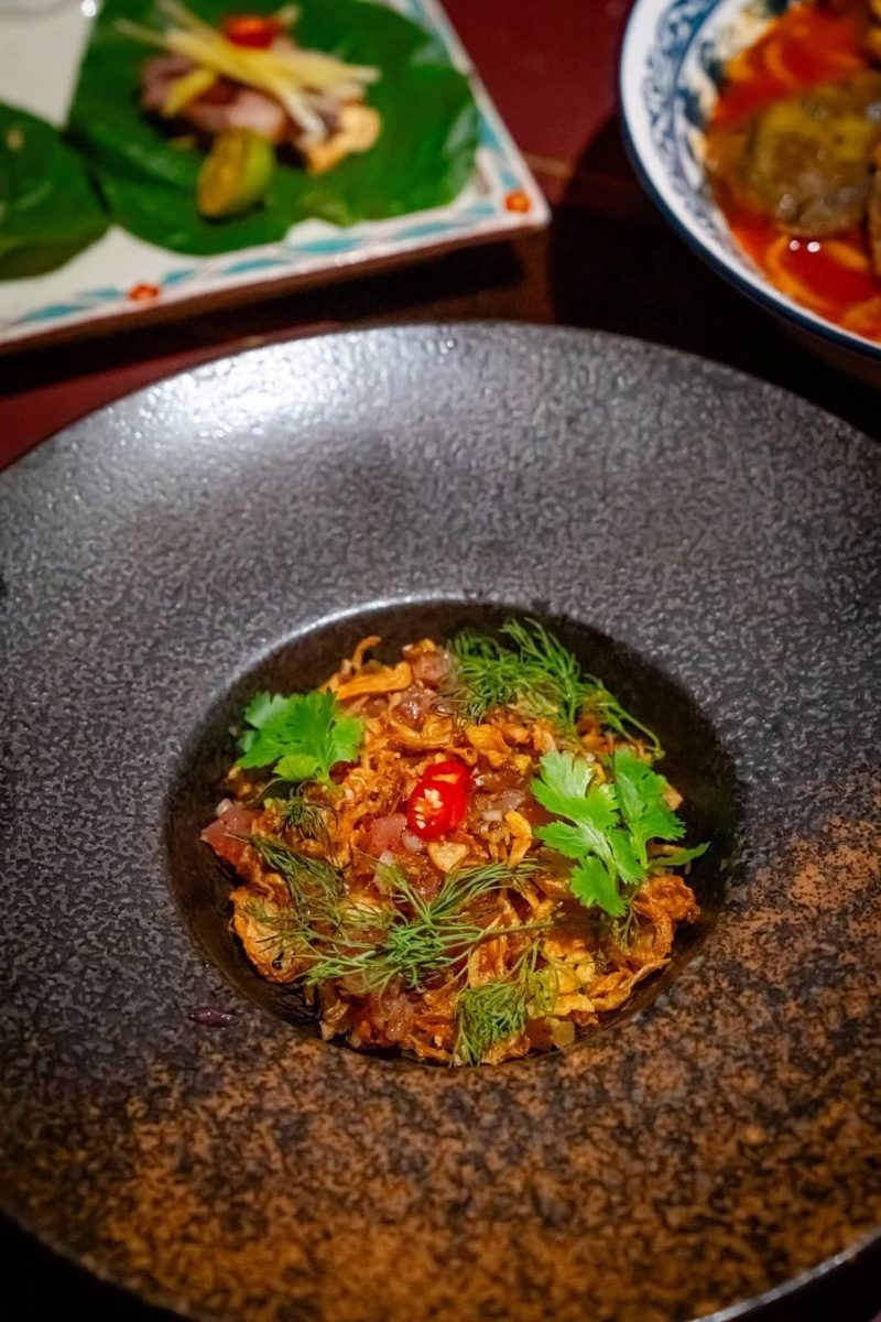 Northern Thai Larb Tuna Tartare