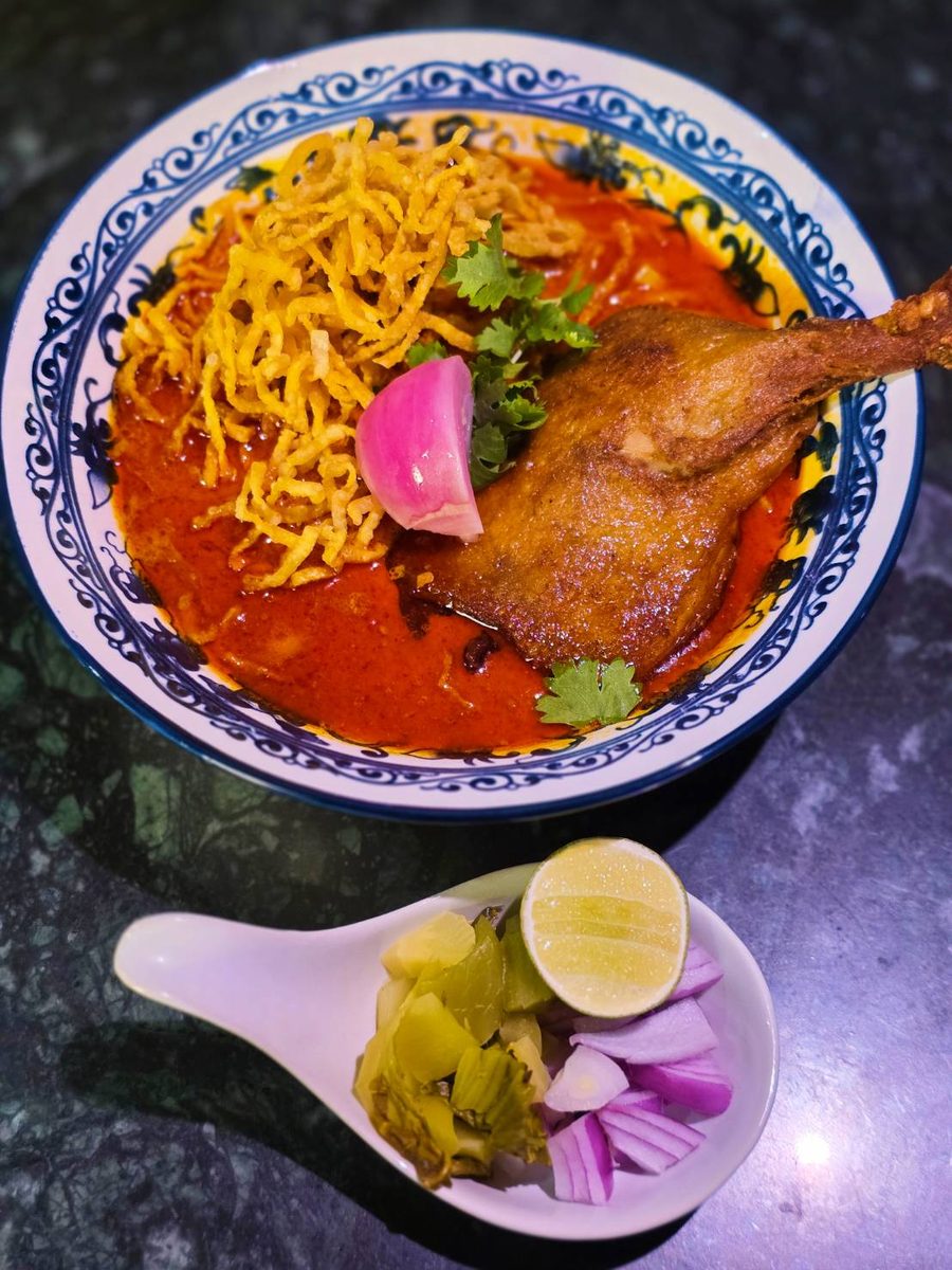 Duck Confit Khaosoi