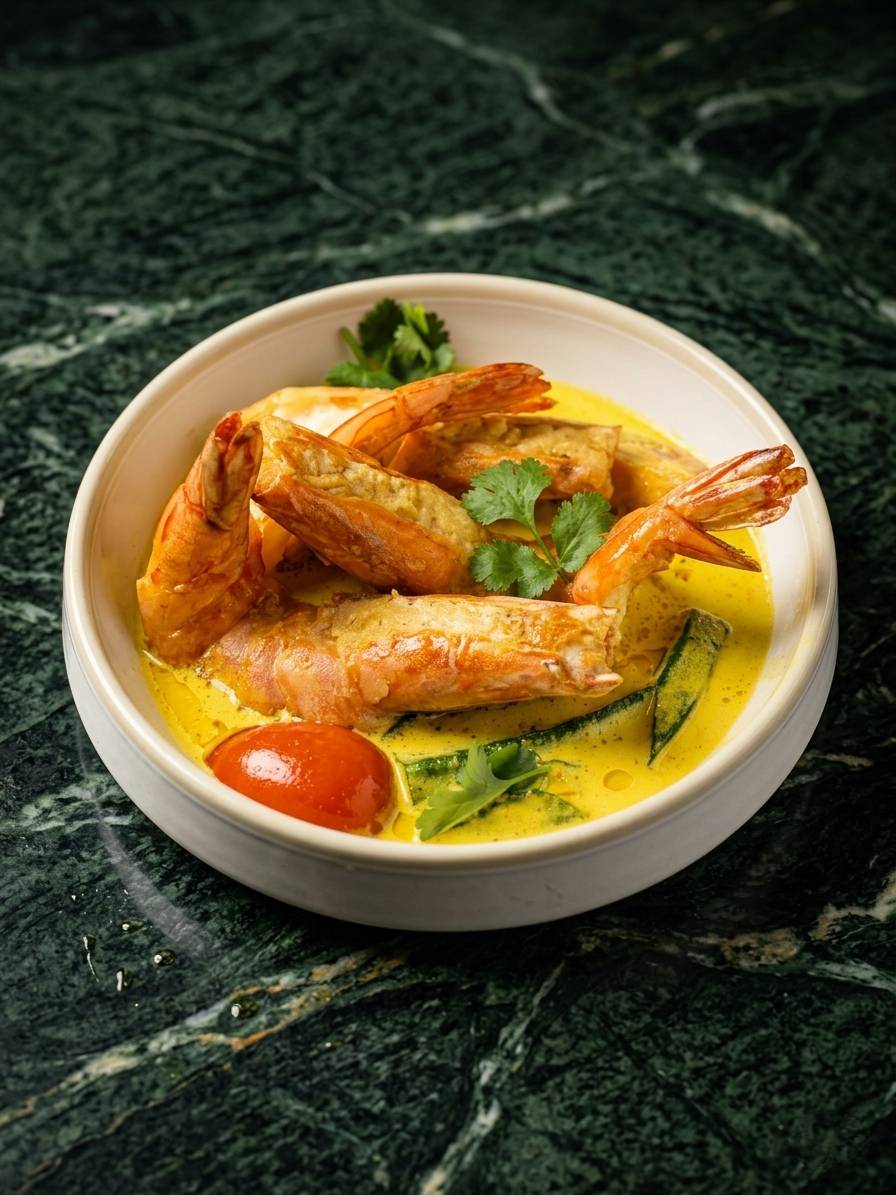 Sour and Spicy Prawn Curry